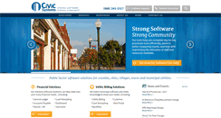 Desktop Screenshot of civicsystems.com